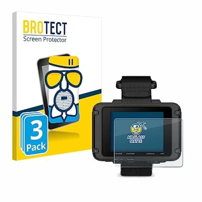 Abbildung von BROTECT Entspiegelungs Schutzglas für Garmin Foretrex 801 (3 Stück) Schutz Folie Panzerfolie Glas Matt [Extrem Kratzfest 9H, Anti Reflex]