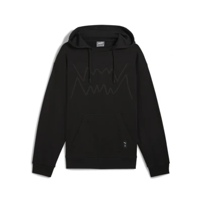 Abbildung von Puma JAWS CORE Basketball Kapuzenpullover, Herren, Größe: XS, Black