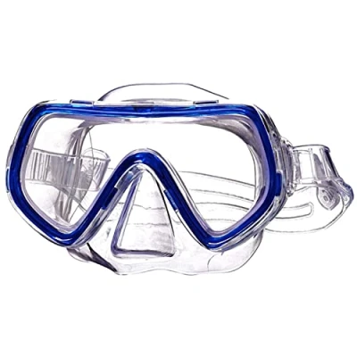 Abbildung von Best Sporting Tauchermaske Tauchmaske Piranha I Kinder Schwimmbrille mit extra großem Sichtfeld