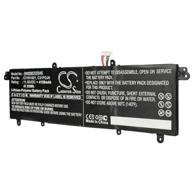 Abbildung von vhbw Akku kompatibel mit Asus ZenBook S13 UX392, UX392FN, UX392FN 0032B8565U Notebook (4150mAh, 11.55V, Li Polymer)