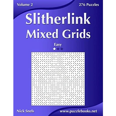 Abbildung von Slitherlink Mixed Grids Easy Volume 2 276 Puzzles