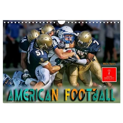 Abbildung von American Football mein Sport (Wandkalender 2025 DIN A4 quer), CALVENDO Monatskalender