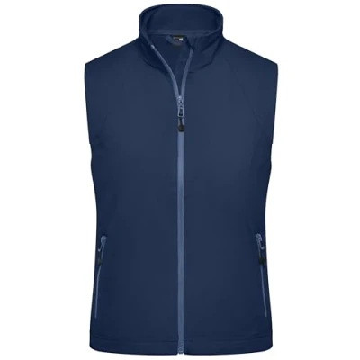 Abbildung von James &amp; Nicholson Damen Softshell Weste Taillierte aus elastischem Farbe: navy Grösse: XXL