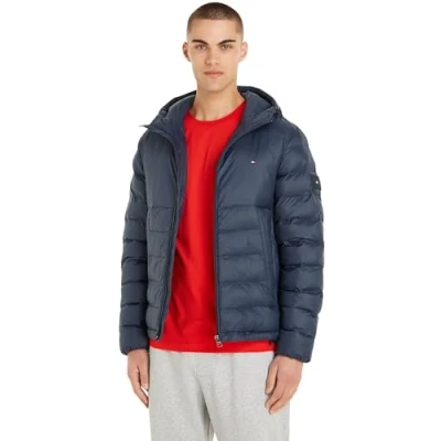 Abbildung von Tommy Hilfiger Packable Recycled Quilt Übergangsjacke, Herren, Größe: XL, Desert sky