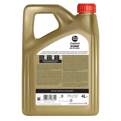 Abbildung von Castrol EDGE A5/B5 0W 30 4l Motoröl 15F6A5