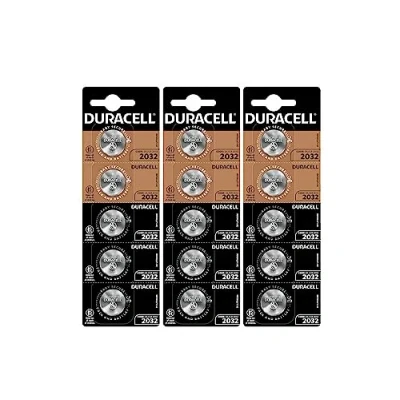 Abbildung von 15 x Duracell CR 2032 (3 Blister à 5 Batterien) Batterien (DL/CR2032)