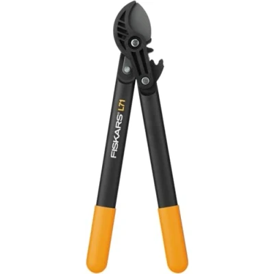 Abbildung von Fiskars Astschere PowerGear II Amboss Getriebeastschere 46 cm L71, Antihaftbeschichtet