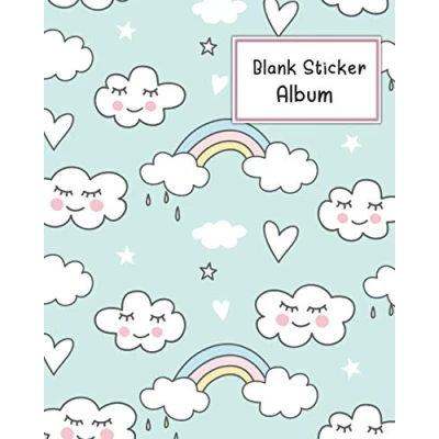 Abbildung von Blank Sticker Album: Rainbow for Girls Theme Book (Blank Girls, Band 10)