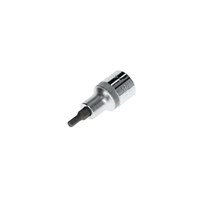 Abbildung von GEDORE red Schraubendrehereinsatz Bit 6 kant, SW 4 mm, 1/2&#039;&#039; 12,5 Schraubenziehereinsatz, Werkzeug, R62550410, Stahl