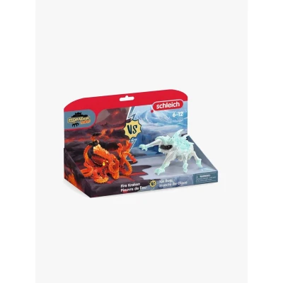 Abbildung von Schleich® Spielfigur ELDRADOR® CREATURES, Eiskäfer vs. Feuerkrake (70826)