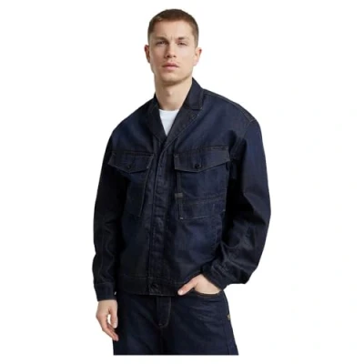 Abbildung von G STAR BEND Jacket Jeansjacke, Herren, Größe: Medium, Worn in deep frisian night