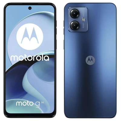 Abbildung von Motorola moto g14 4GB + 128GB Sky Blue Smartphone