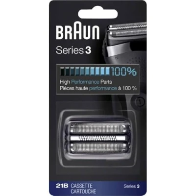 Abbildung von Braun 81570020 Rasierkopf Rasierer 21B kombipack/scherteilkassette KP21B, series 3 (300/01/10)