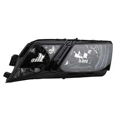 Abbildung von JOHNS 71 22 09 5 Scheinwerfer links H7/H7 mit Blinklicht, Tagfahrlicht (LED) Stellmotor für LWR SKODA: Octavia 3 Combi, Schrägheck