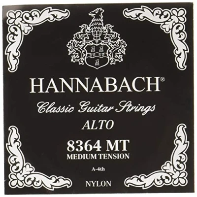 Abbildung von Hannabach Klassikgitarre Saiten, Alt Gitarre, A4 8364MT, Serie 836MT, Medium Tension