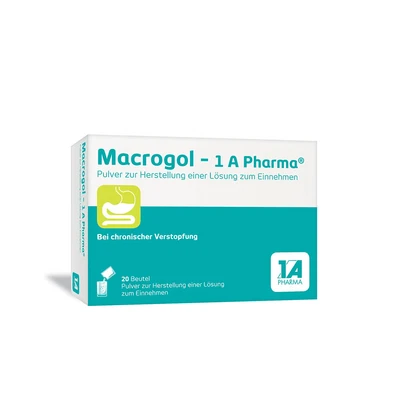 Abbildung von Macrogol 1 A Pharma 20 St