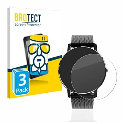 Abbildung von BROTECT Schutzglas für Holalei Fitness Tracker 1.3&quot; (3 Stück) Schutzfolie Panzer Folie Glas [Extrem Kratzfest 9H, Anti Fingerprint,