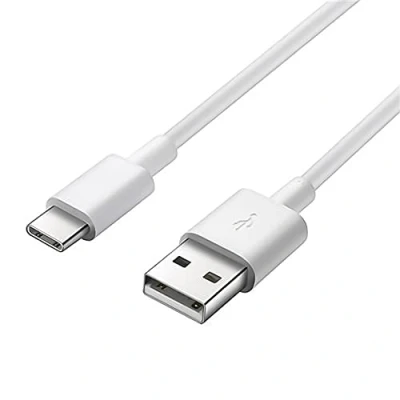 Abbildung von PremiumCord USB C auf 2.0 Verbindungskabel 1m, Schnellladung bis zu 3A, Ladekabel und Datenkabel, 3.1 Typ Stecker A Stecker, Farbe weiß, Länge 1m