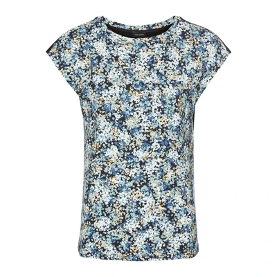 Abbildung von Laura Scott T Shirt mit filigranem Blumen Druck