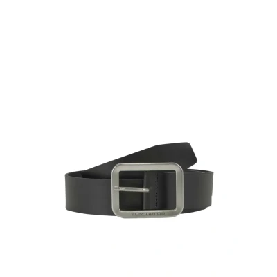 Abbildung von TOM Tailor Gürtel, Herren, Größe: 115, Black uni