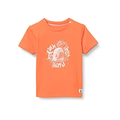 Abbildung von Noppies Baby Jungen B SS Twisk T Shirt, Vermillion Orange P691, 62