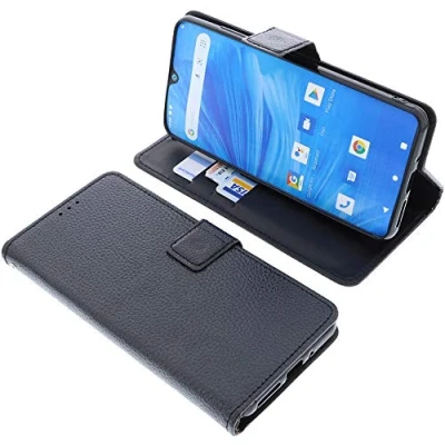 Abbildung von foto kontor Tasche kompatibel mit Cubot Note 20 Book Style schwarz Schutz Hülle Buch