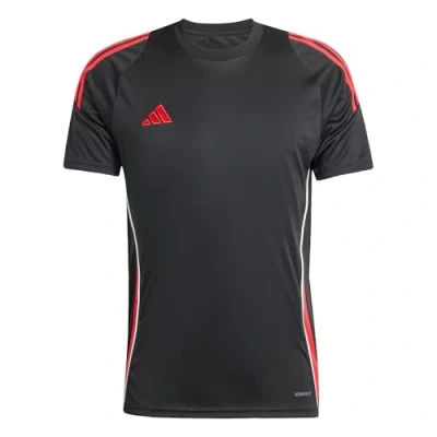 Abbildung von adidas Performance TIRO 24 Sport Tshirt Black pure ruby, Herren, Größe: XXL, ruby