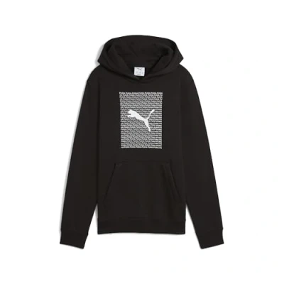 Abbildung von Essentials Logo Lab Hoodie Jungen PUMA Black