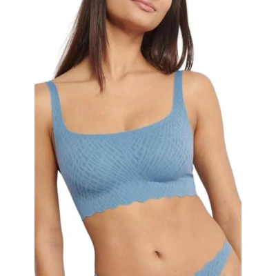 Abbildung von Sloggi FEEL Bliss Bustier, Damen, Größe: Large, Azura blue
