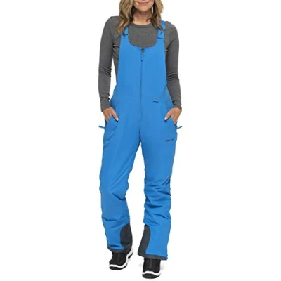 Abbildung von Arctix Damen Essentielle Isolierte Latzhose Ski Lätzchen, Marineblau, 1X Short