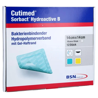 Abbildung von Cutimed Sorbact Hydroactive B Gel V.14x1 12 St