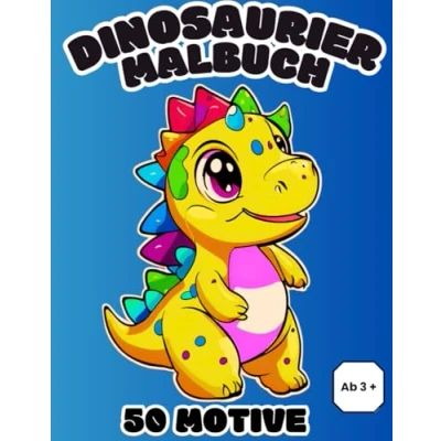 Abbildung von Dinosaurier Malbuch: Malbuch für Kinder Magische Kreativität Entfesseln!