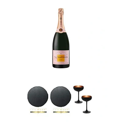 Abbildung von Veuve Clicquot Brut Rosé Champagner Magnum 1,50 Liter Geschenkset