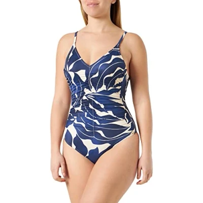 Abbildung von Triumph Summer Allure Padded Swimsuit 01 Weiß/Blau B 38 Damen