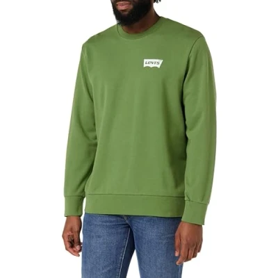 Abbildung von Levi&#039;s Standard Graphic CREW Sweatshirt, Herren, Größe: XS, Dill