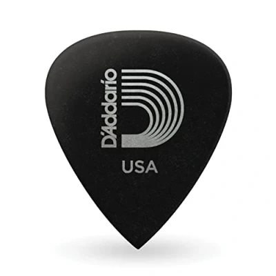 Abbildung von Planet Waves 6DBK7 25 Picks Duralin Black Standard Shape in Extra Heavy