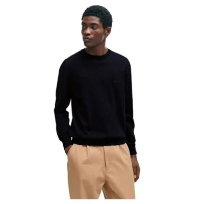 Abbildung von BOSS Pacas Strickpullover, Herren, Größe: Medium, Dark blue