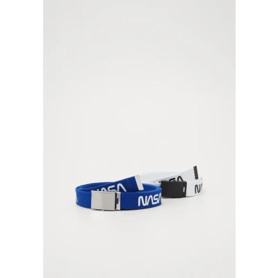 Abbildung von Mister Tee NASA BELT Extra LONG 2 PACK Gürtel, Größe: One Size, Blue/white