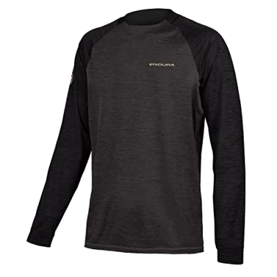 Abbildung von Endura Langarm Langarmshirt, Herren, Größe: XXL, Grau