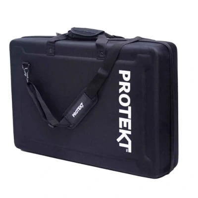 Abbildung von Protekt Omnis Duo BDUO Plus Series DJ Tragetasche für AlphaTheta Portable Controller, Schwarz , 592 x 331 103 mm, Tasche