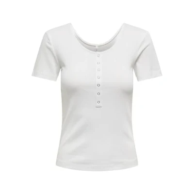 Abbildung von ONLY Kurzarmshirt &quot;ONLSIMPLE LIFE S/S BUTTON TOP BOX JRS&quot;