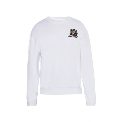 Abbildung von Dreimaster Sweatshirt Männer weiss
