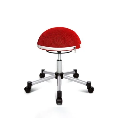Abbildung von Topstar Rollhocker Sitness Half Ball rot