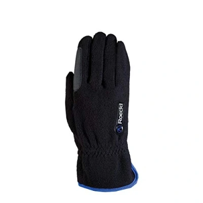 Abbildung von Winter Kinder Reithandschuhe KAIRI schwarz/blau