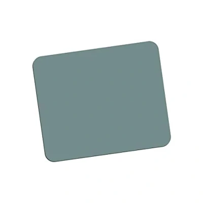 Abbildung von Fellowes Mauspad aus Schaumstoff, Mousepad mit Rutschfester Unterseite, langlebige Polyesteroberfläche, 50% recyceltem Material, Maße: 18,6 x 22,4 0,6 cm, Farbe: grau