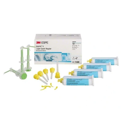 Abbildung von Imprint 4 Super Quick regular x 50 ml Kartusche Regular, 5 Garant Mischkanülen, Einwegspritzen