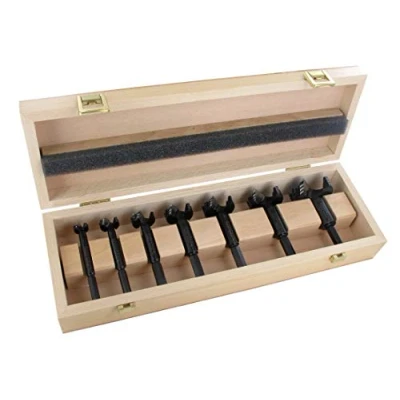 Abbildung von FAMAG Bormax 2.0 WS Forstnerbohrersatz 7 teilig D=15,20,25,30,35,40,50mm im Holzkasten