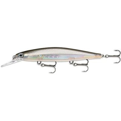 Abbildung von Rapala Shadow Rap Deep Angelköder Angelzubehör für Süßwasser Reaktiver und Aggressiver Kunstköder Lauftiefe 1.2 2.4m Fischköder 11cm, 13g Hergestellt in Estland Ghost Shiner