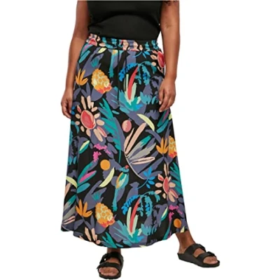 Abbildung von Urban Classics Alinienrock, Damen, Größe: Medium, Blackfruity