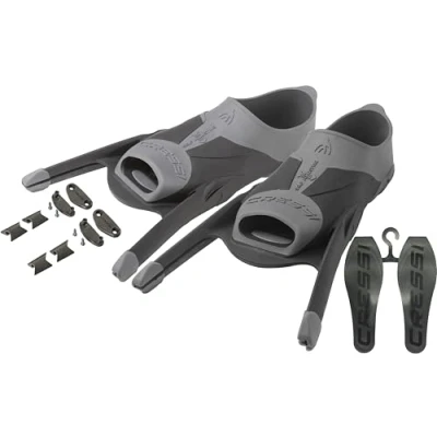 Abbildung von Cressi Herren Gara Modular Schuhs Anatomisch Geformten, Schwarz, 42/43